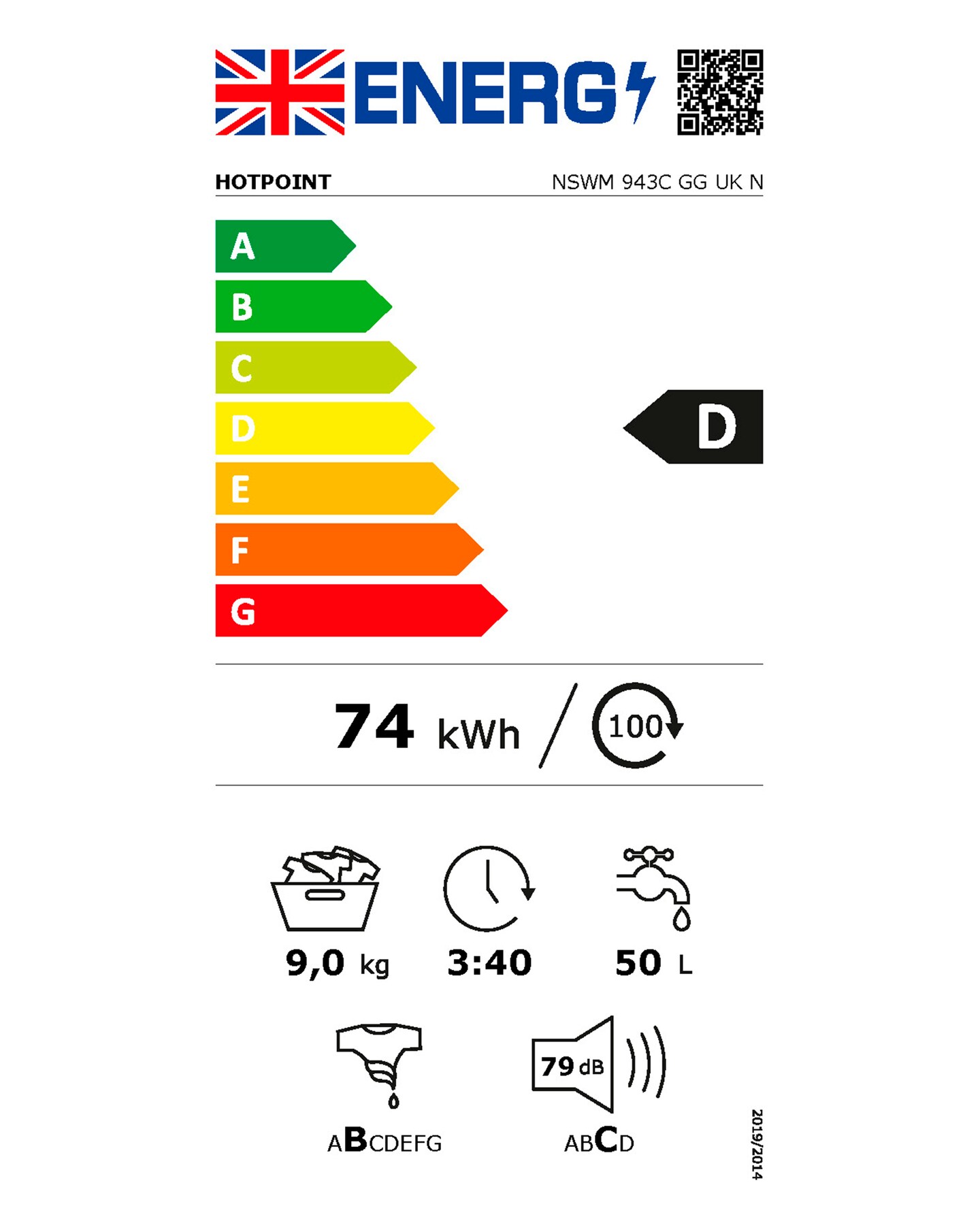 hotpoint nswm943cggukn